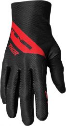 GLOVE THOR INTENSE DART BK/RD  