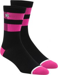 SOCK 100% FLOW BK/F PK  