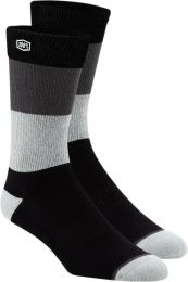 SOCK 100% TRIO BK  
