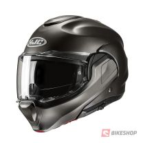 HJC F100 SEMI FLAT TITANIUM