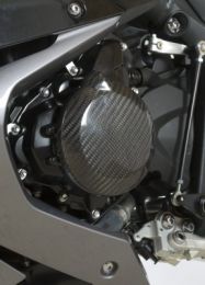 R&G Carbon Fibre Engine Case Slider for  Triumph Street Triple '12-