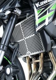 R&G Stainless Steel Radiator Guard for for Kawasaki Z750'07-/Z750R/Z800/Z1000'10-/Z1000SX & VERSYS1000